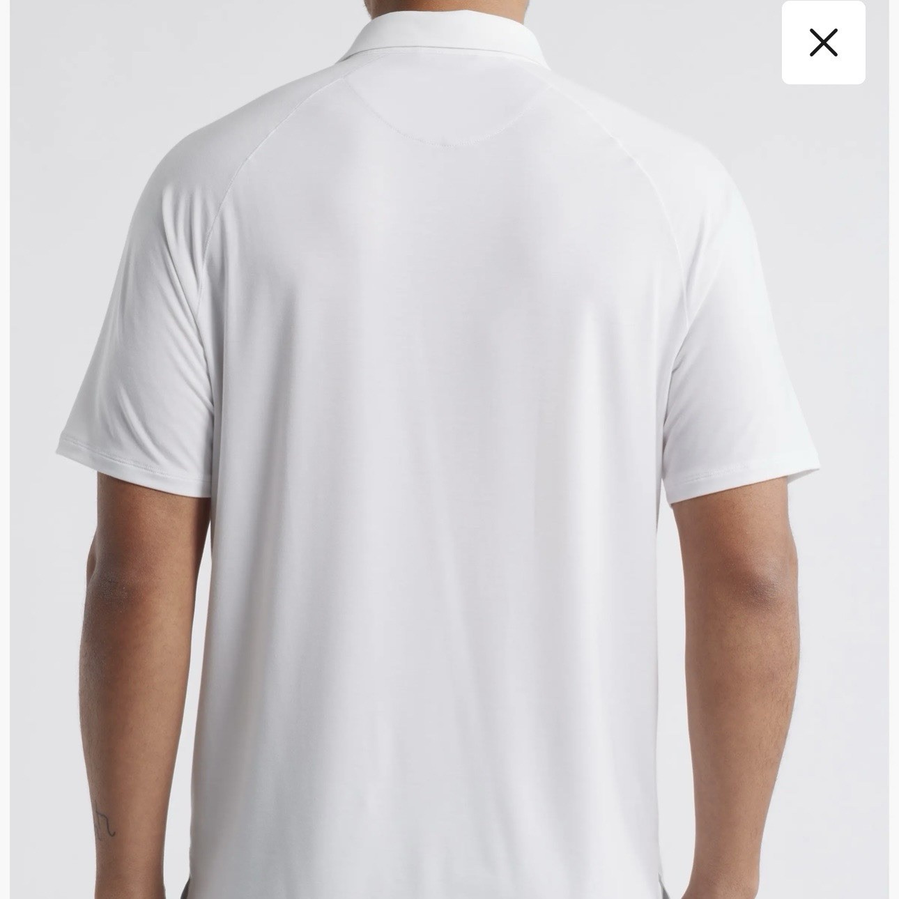 Johnnie-O Men’s Callan Performance Polo Shirt White Size- L NWT$110
