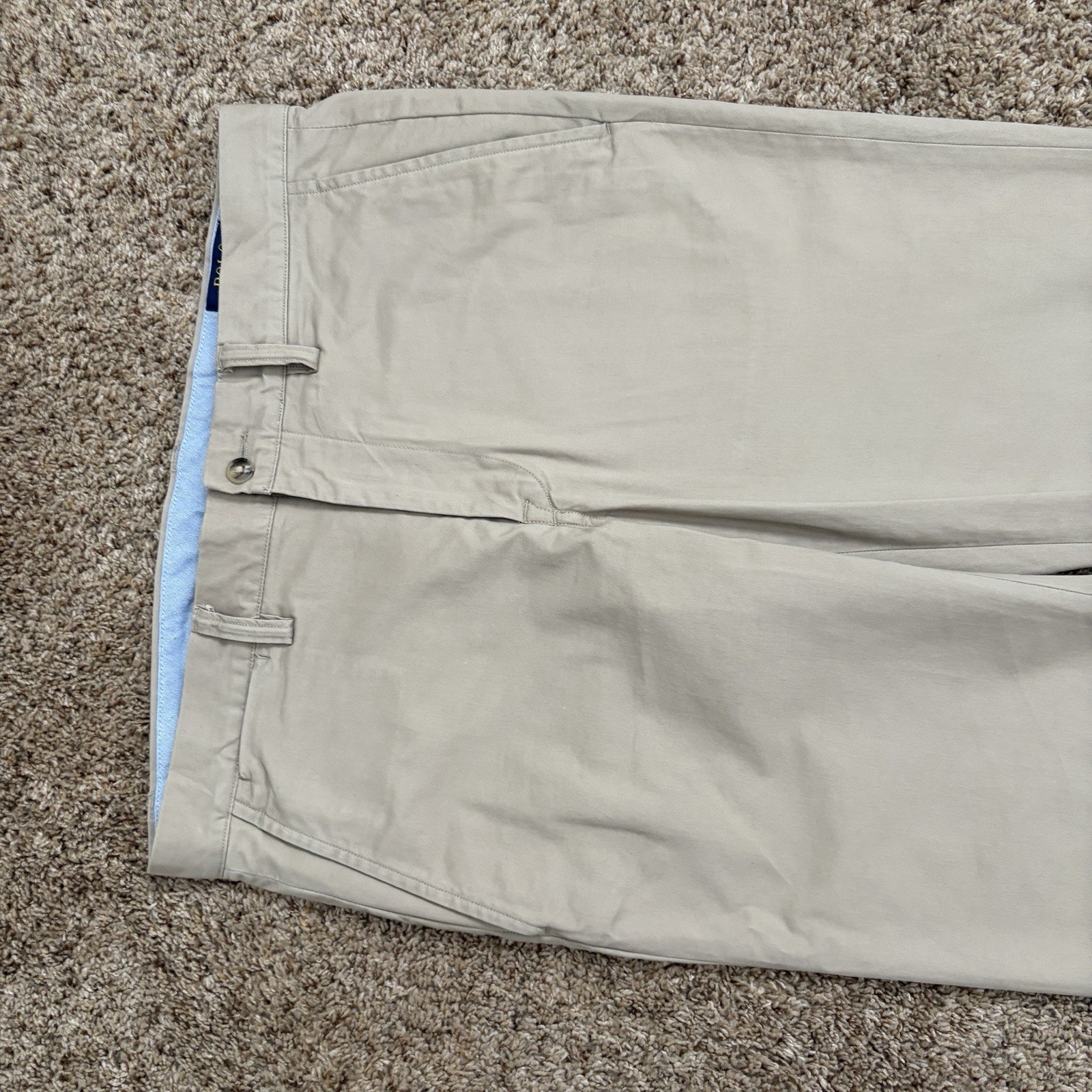 Polo Ralph Lauren Men’s Classic Khaki Stretch Straight Fit Chino Pants 32W