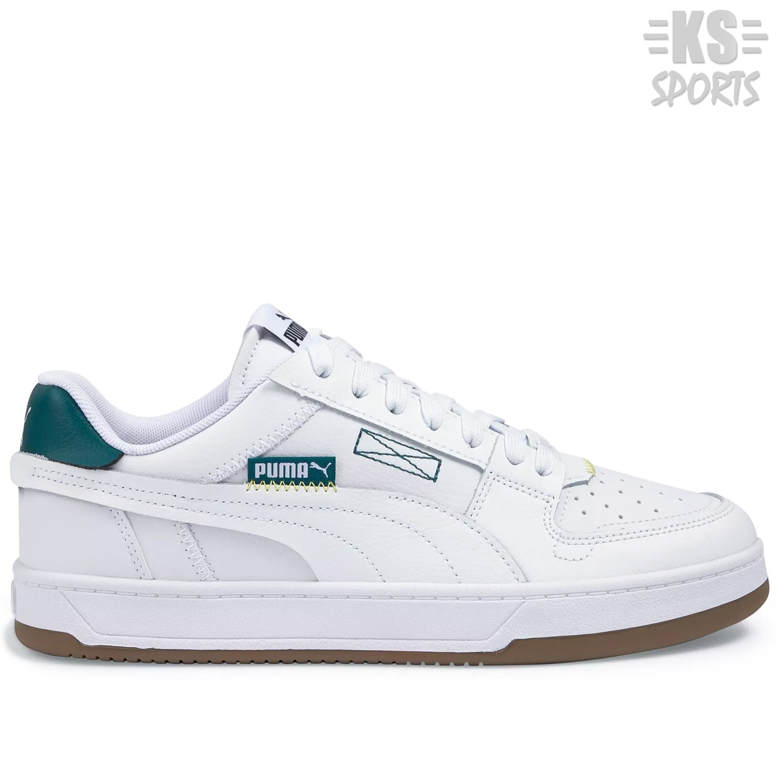 PUMA Caven 2.0 VTG ‘White Malachite Green’ Men’s Casual Athletic Shoes 392332-01