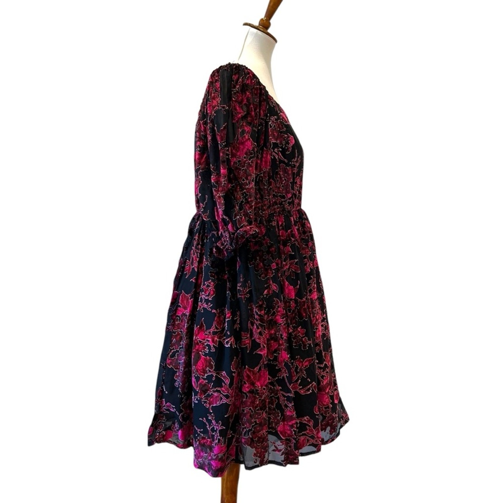 Torrid Plus Size Cocktail Dress 1X Semi Formal 16 Homecoming Retro Party Cruise