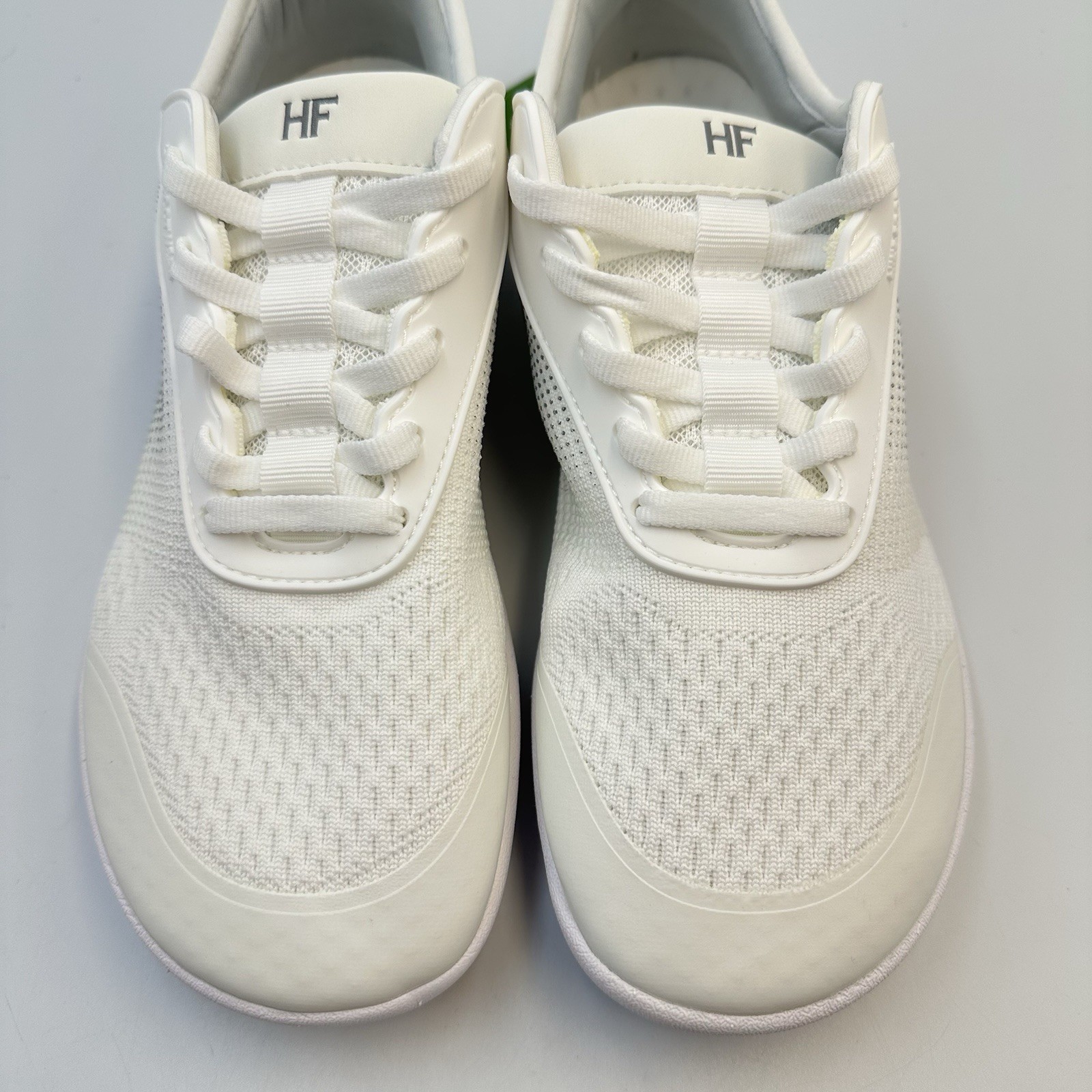 Hike Footwear HF Stride White Gray Sneaker EU 42 M 9-9.5 W 11-11.5 Ltwt Natural