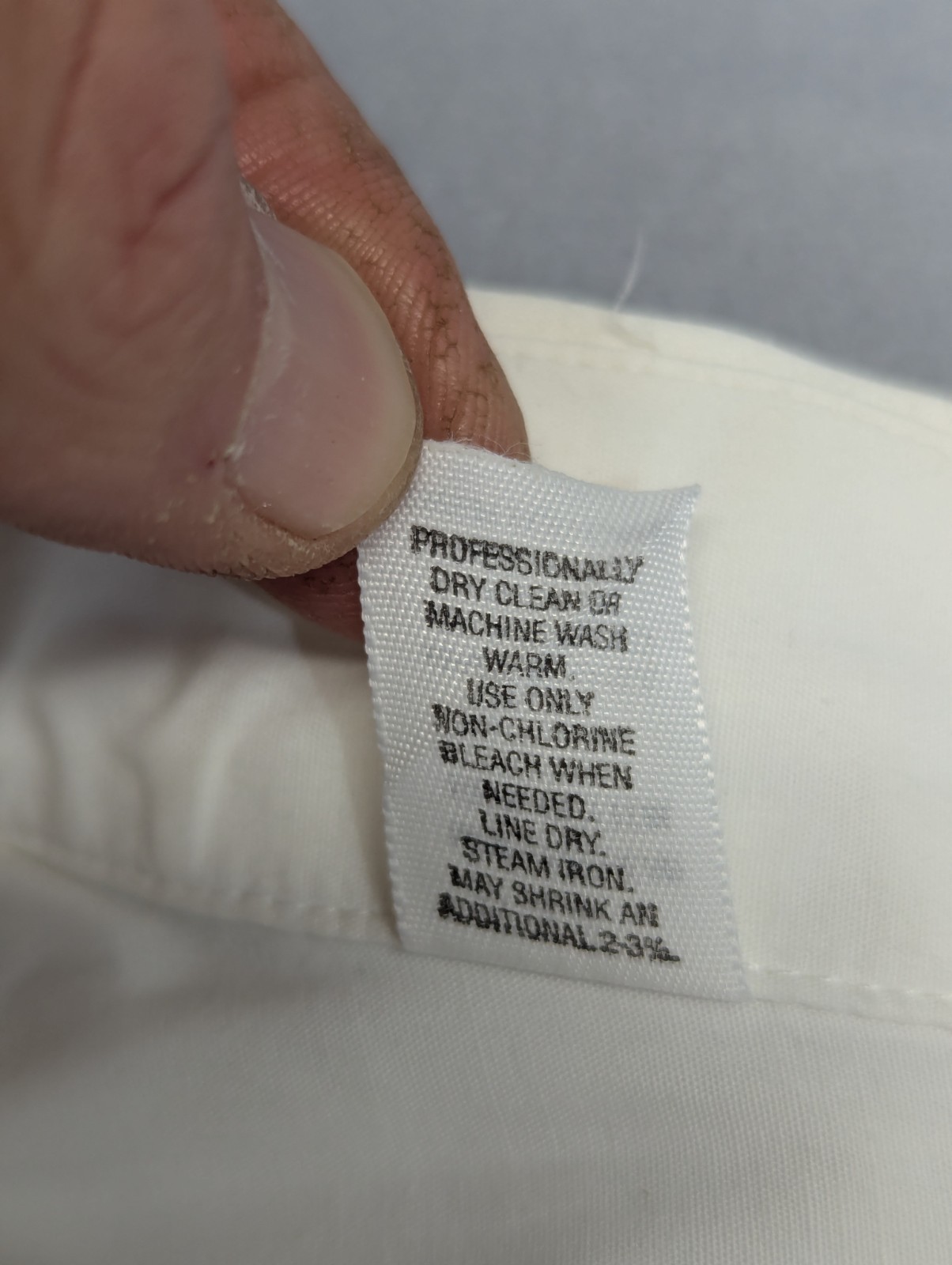 Vintage CC Filson Shirt Mens XL Button Up White Pockets Long Sleeve USA Made