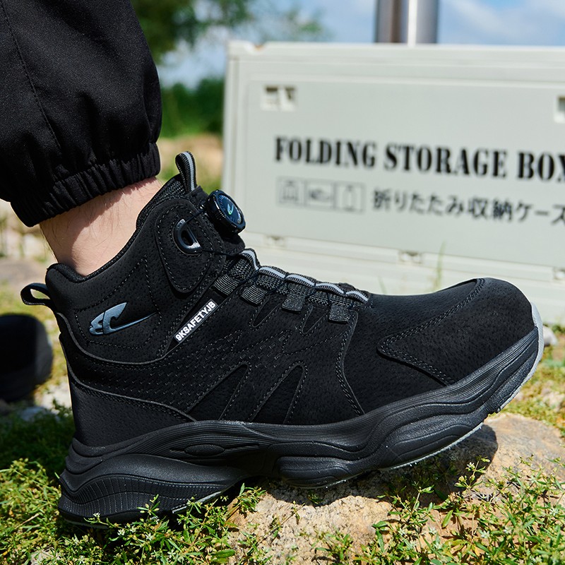 Mens Steel Toe Work Boots Safety Shoes Indestructible Sneakers Lightweight Shoes