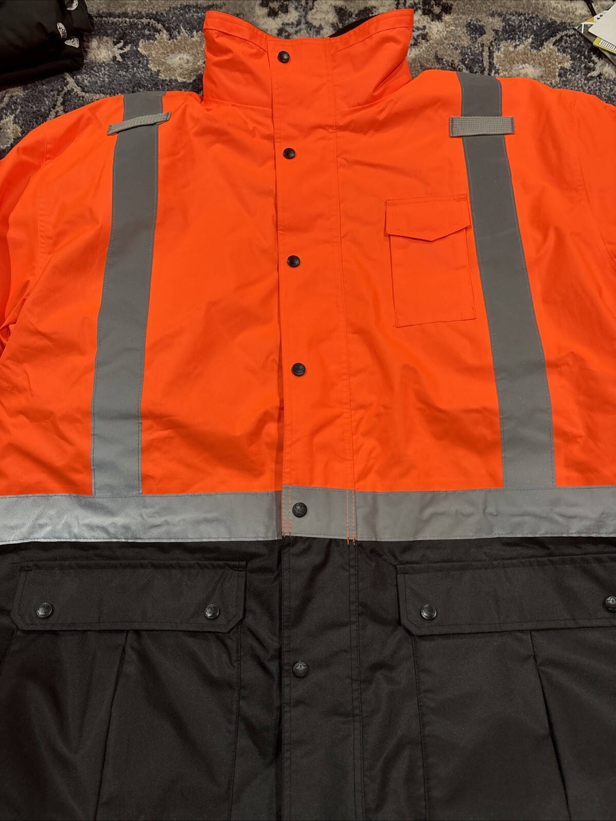 Ergodyne Men’s 3X-Large Coat fleece Lined Jacket Be Tenacious II Safety Coat
