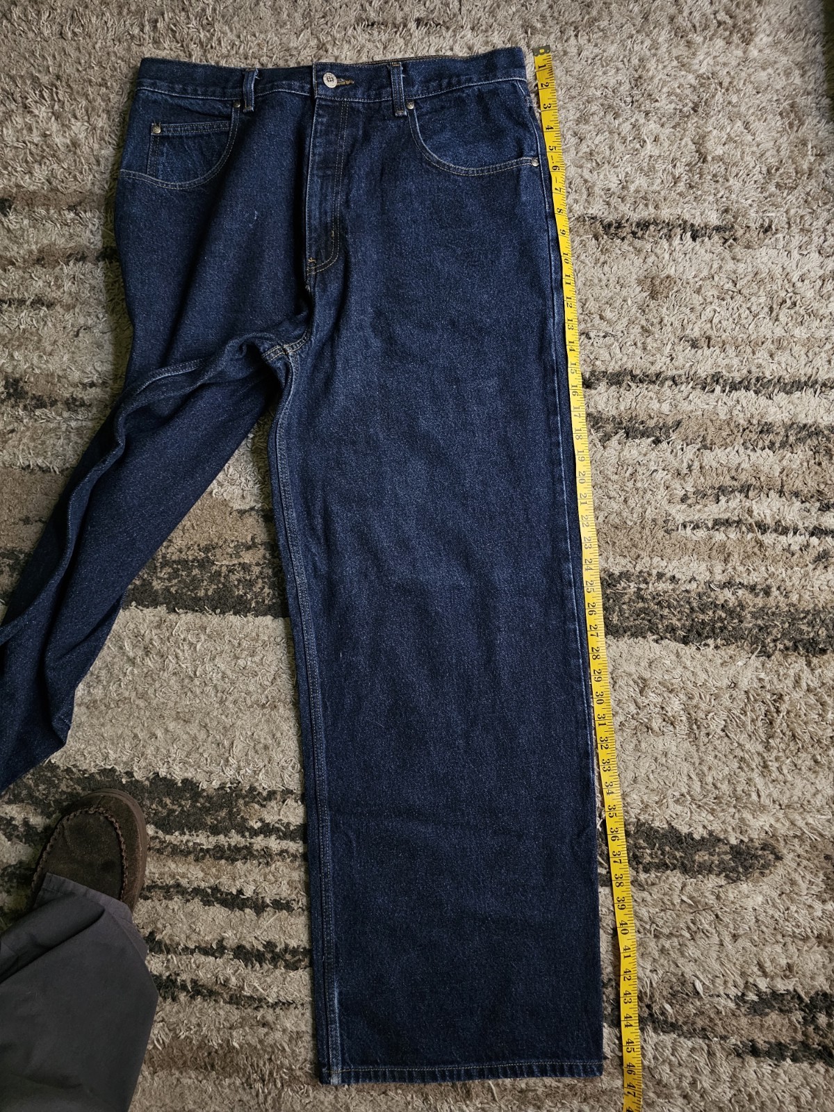 Anchor Blue Huge Jeans Pre☆2000