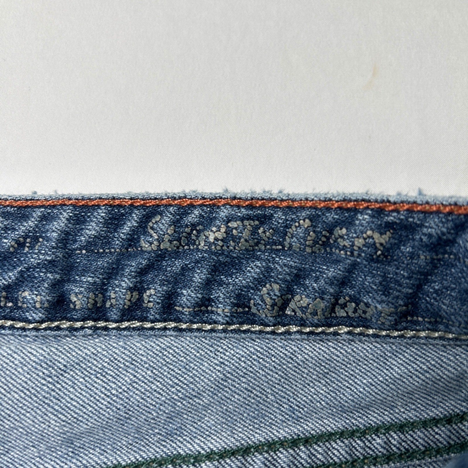 Eddie Bauer Womens Straight Leg Jeans Size 8 Slightly Curvy Medium Wash Stretch