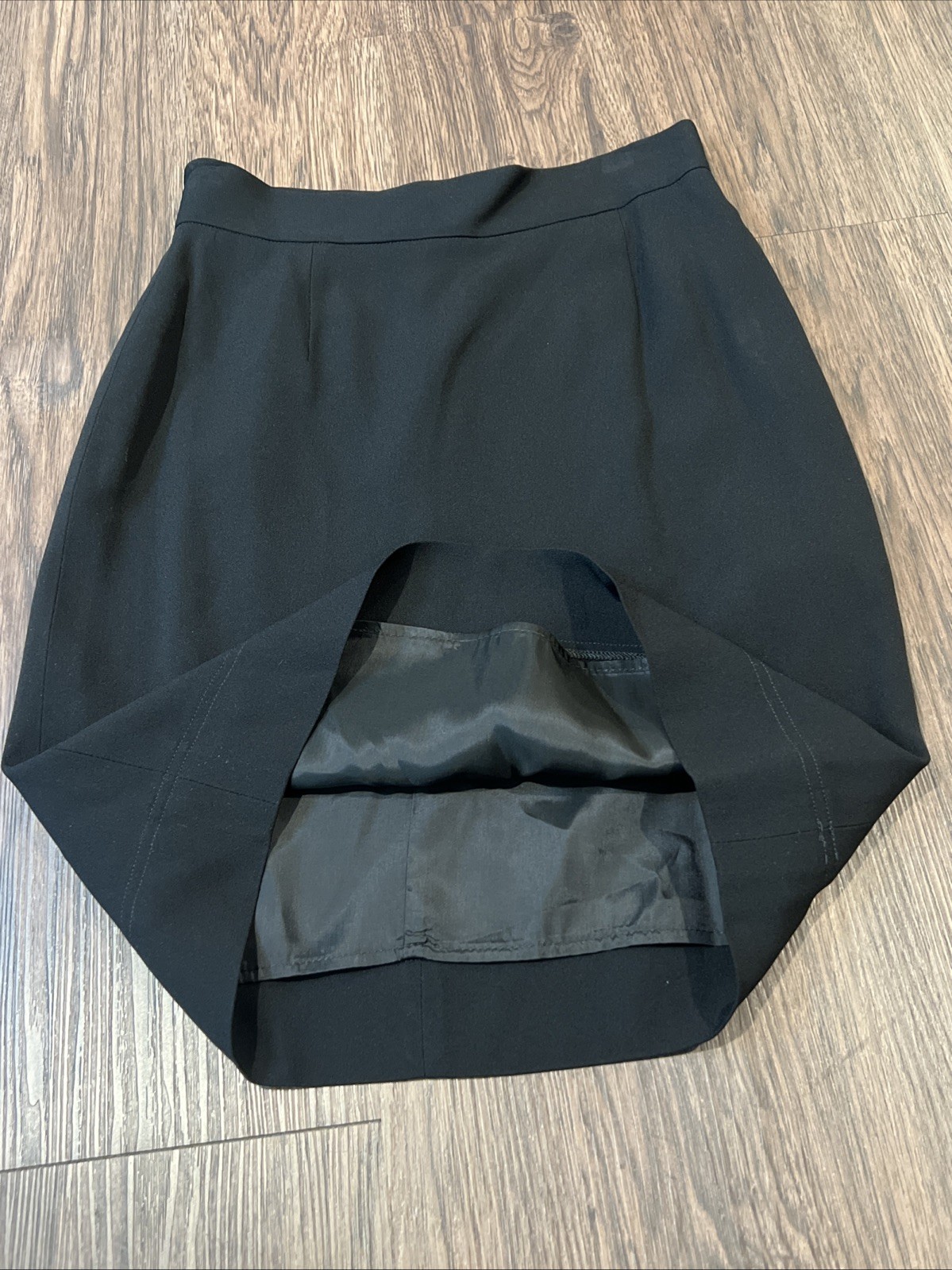 Moschino Cheap & Chic Jacket Skirt Set Size 8 Color Black Read Notes