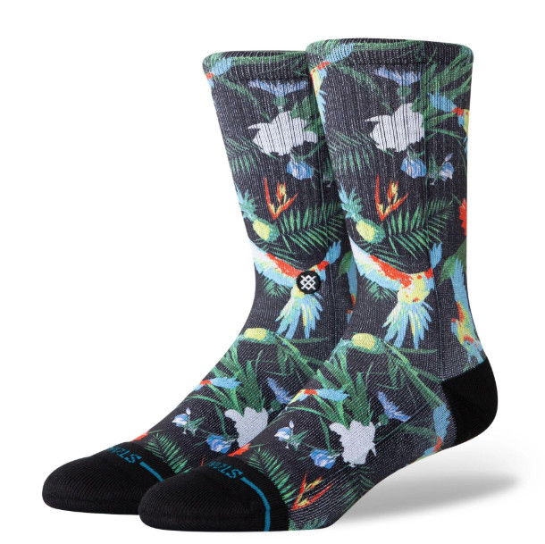 NWT Stance Bird Cage Crew Socks – XL – Poly Blend