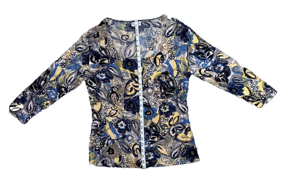 Comfortable & Cute “New” CHICO’s (3.5) XL/18 Long Sleeve Top