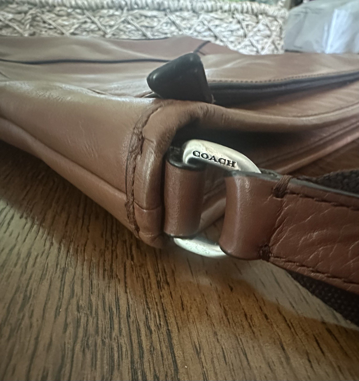 Coach Camden Leather Tech Crossbody Men’s Brown Messenger Bag – CLEAN & PRISTINE