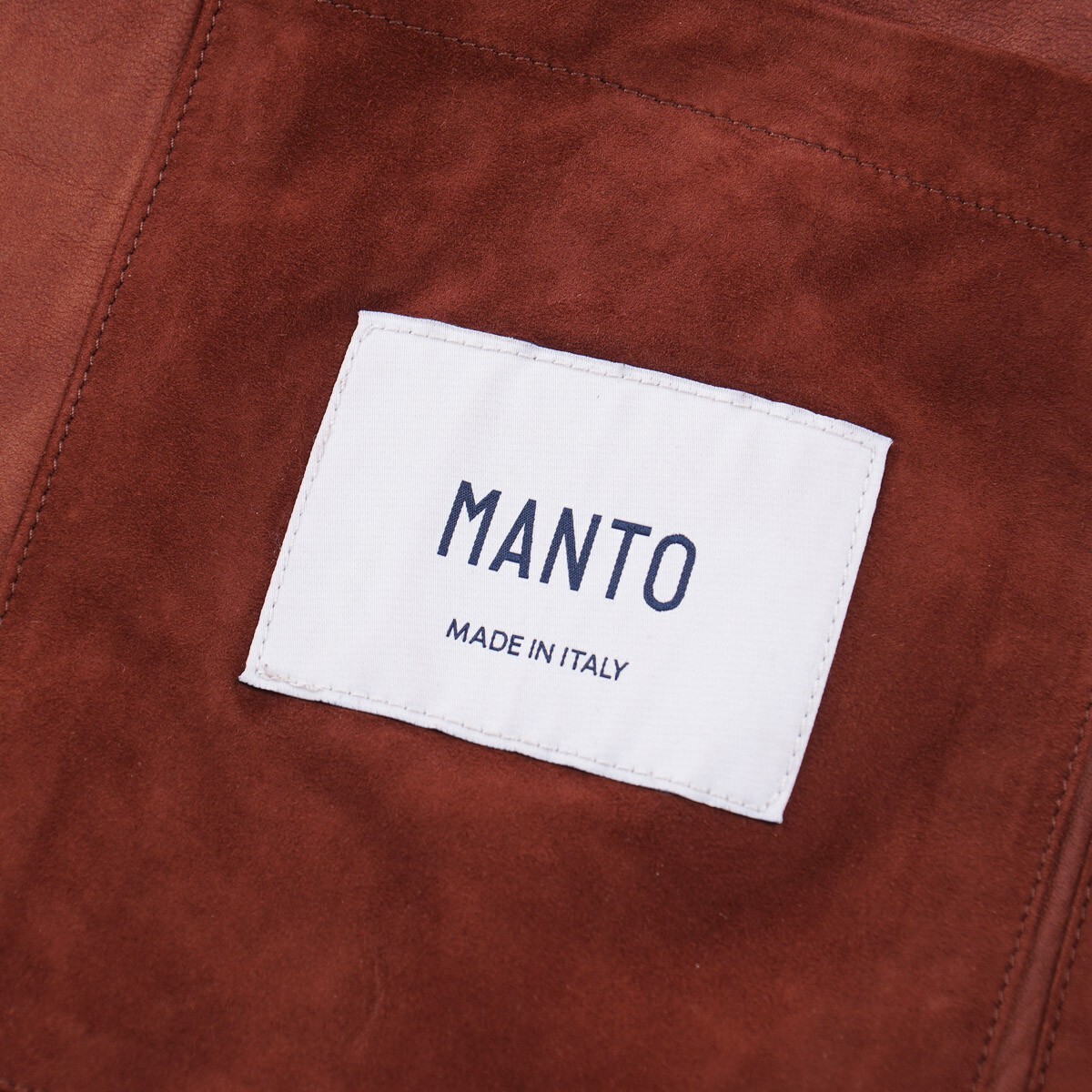 Manto Lightweight Nappa Lambskin Suede Shirt-Jacket S (Eu 48) NWT Overshirt