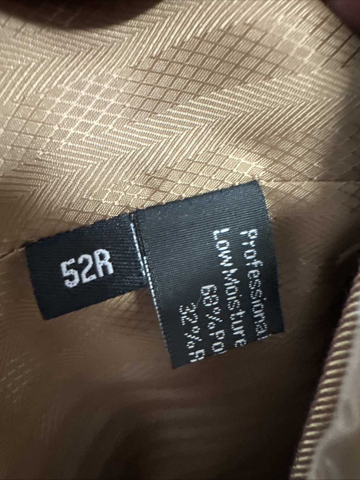 Fortino Landi 3PC Men’s Double Button Vested Fashion Suit Brown Tan 52R/46W NWT