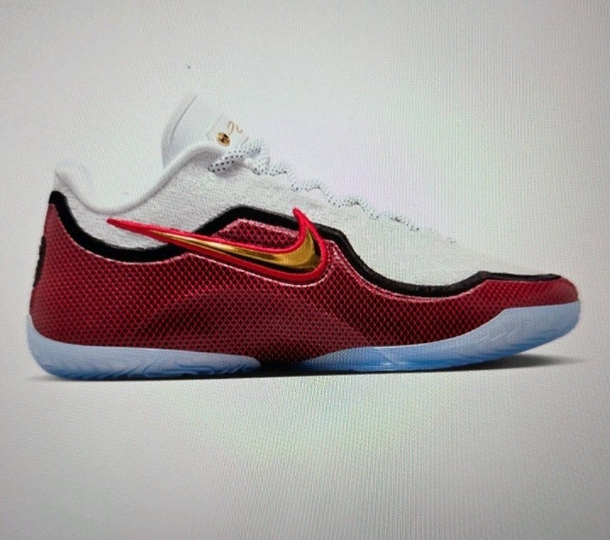 Nike LeBron XXIII 23 Grand Opening White Metallic Gold Red HJ5629-100 12.5 Mens