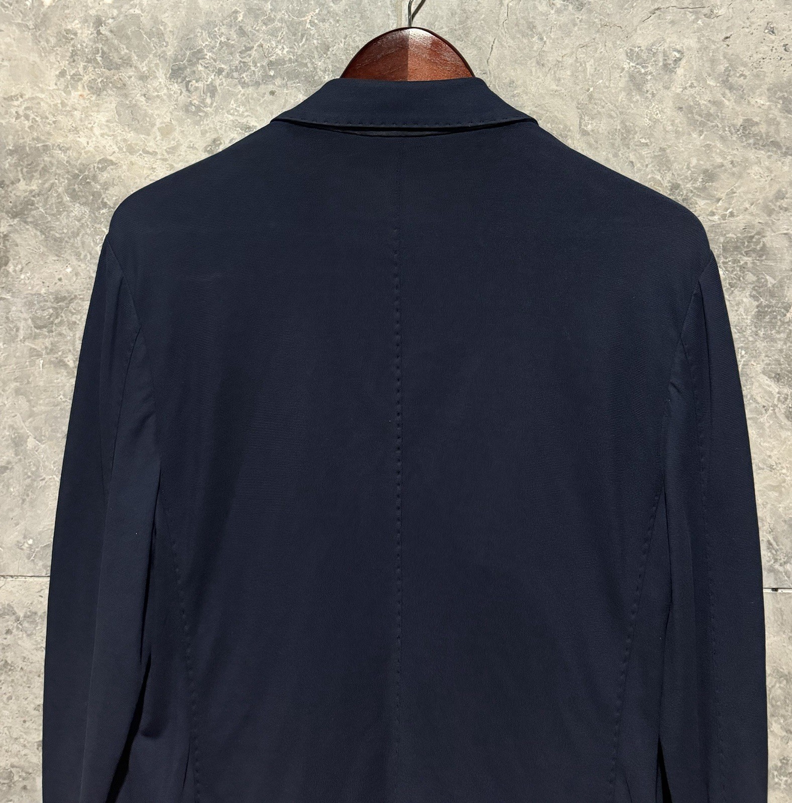 LORO PIANA ‘Sweater Jacket’ Lightweight Knit Cotton Jersey Piquè 52 IT $3250+