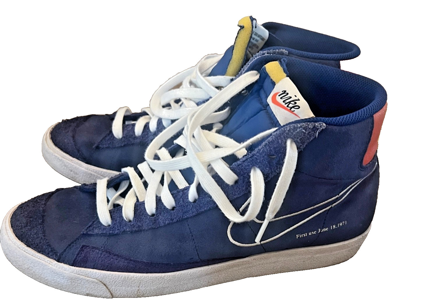 Nike Blazer Mid 77 Men’s Sz 11.5 Sneakers Deep Royal Blue
