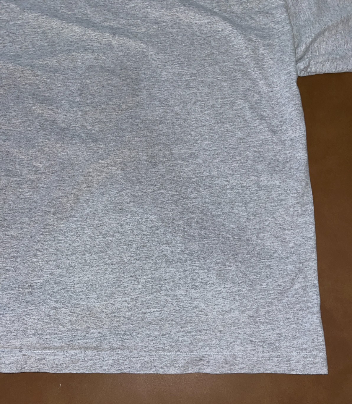 VINTAGE WESTERN XXL ATHLETIC DEPT. HALF SLEEVE T-SHIRT Grey V-Neck College WIU