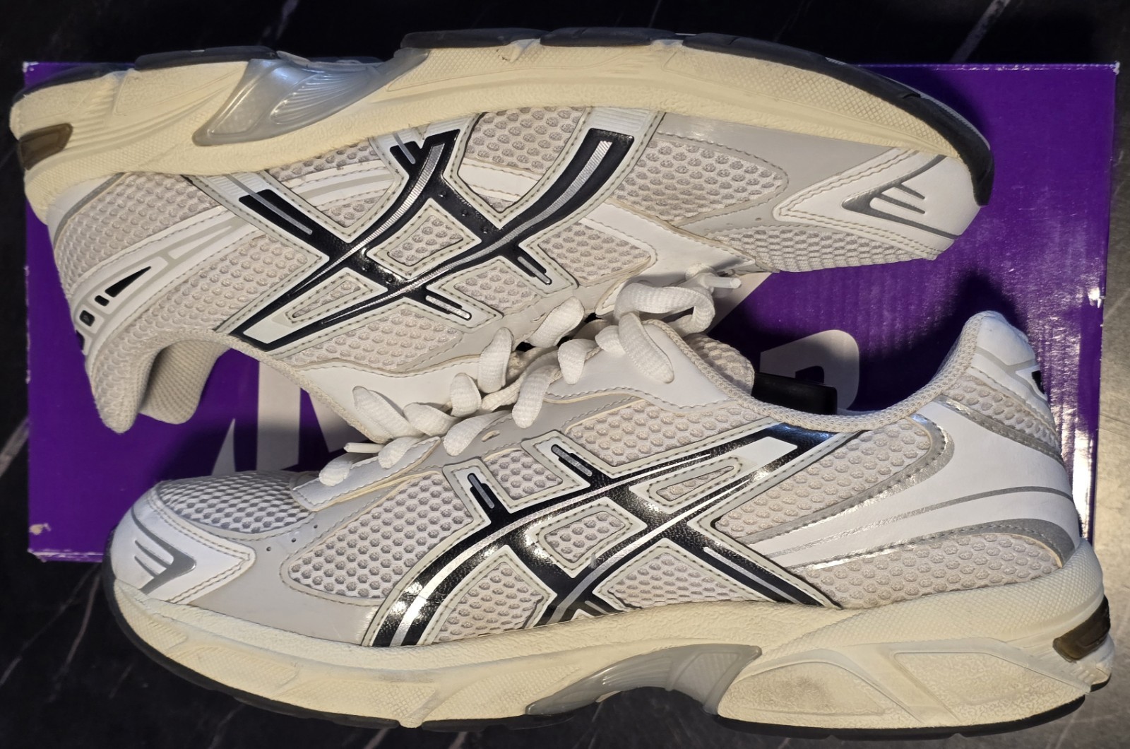 Size 9.5 – ASICS Gel 1130 White Cloud Grey