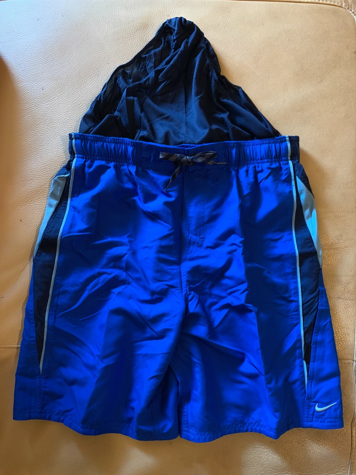 Nike NESS7421-425 9″ Volley Core Short Built in brief 2 in 1 Swim Trunk Contend