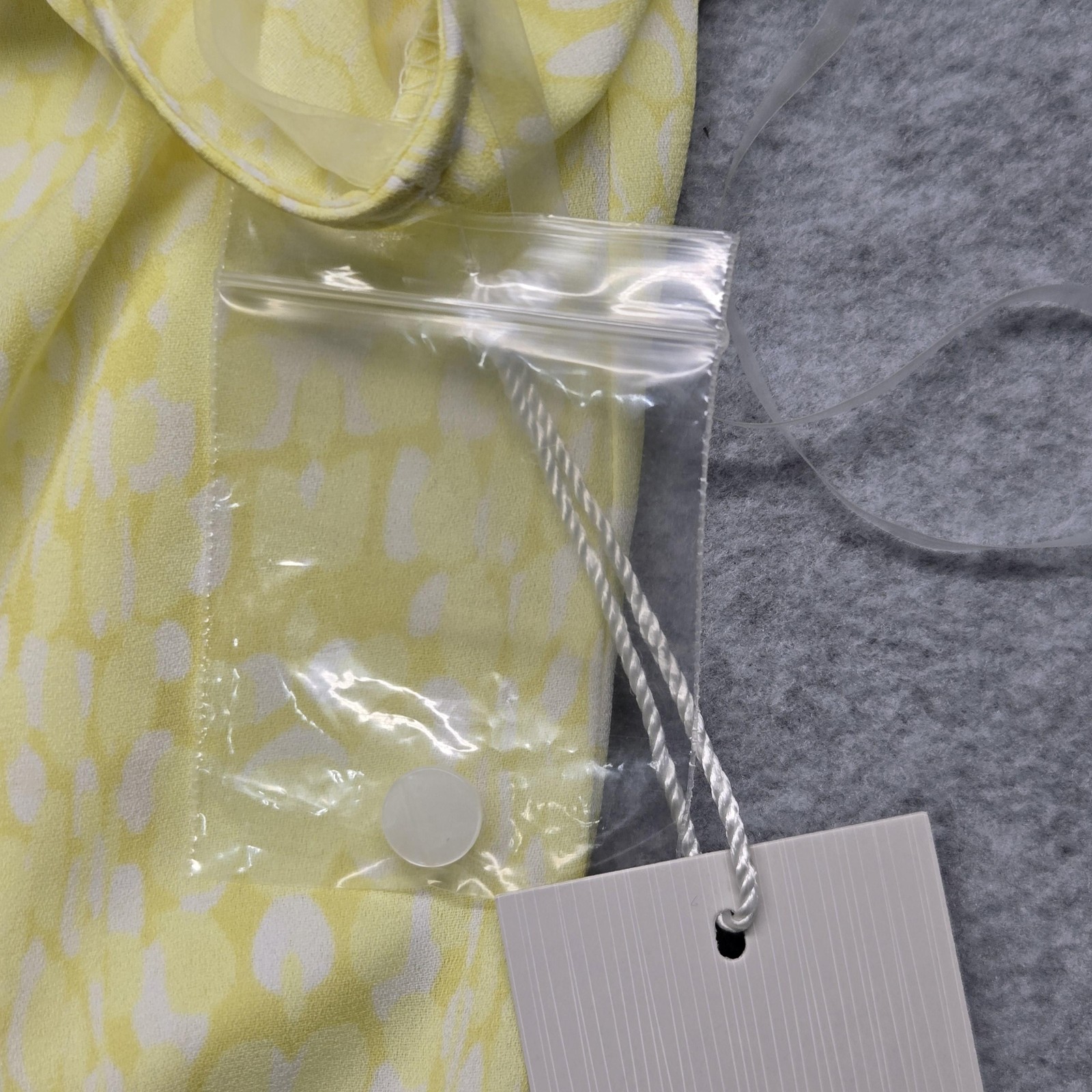 Worthington Tank Top Womens Large Yellow Sleeveless Blouse Zan Print New NWT
