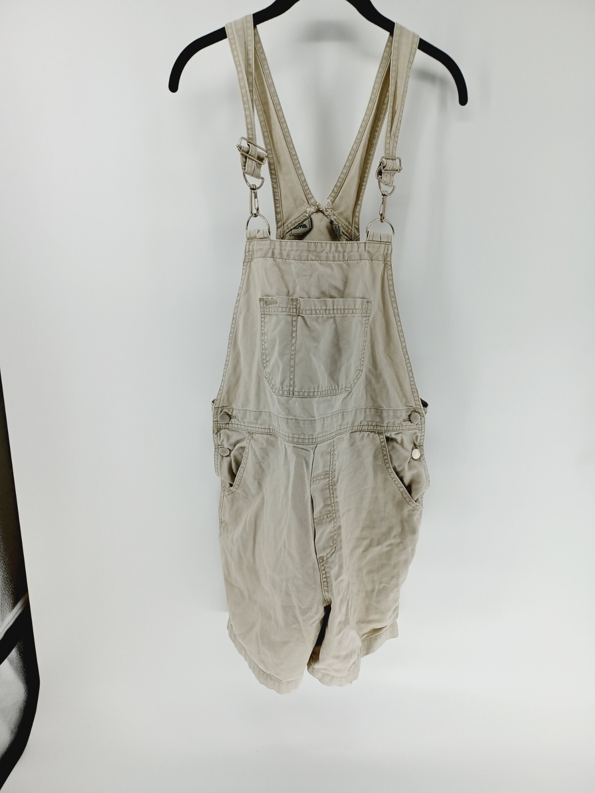 EMS Overall Dress Womens Medium Khaki Pockets Outdoors Jumper Vintage Beach