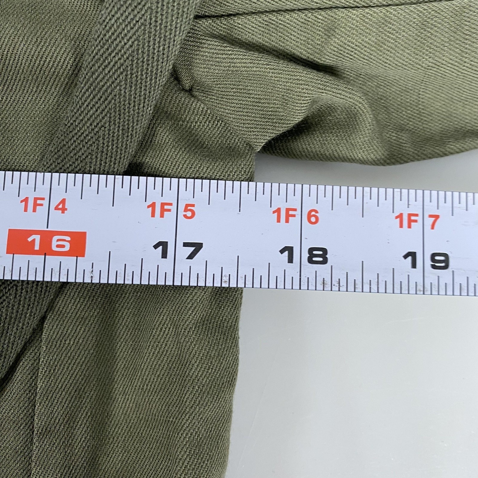 Talbots Jacket Womens XS Green Utility Button Front Cotton Linen Safari Belted
