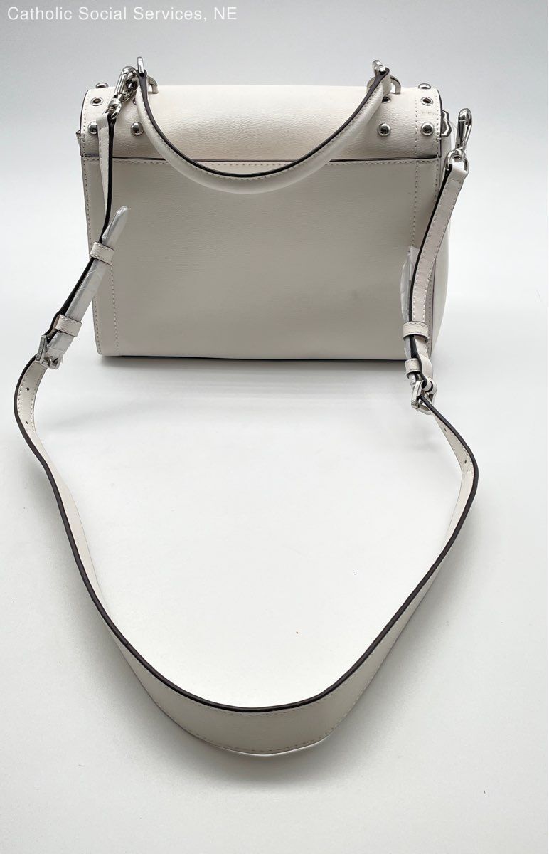 Michael Kors Optic White Satchel handbags AC-1902 T19 – Size Medium