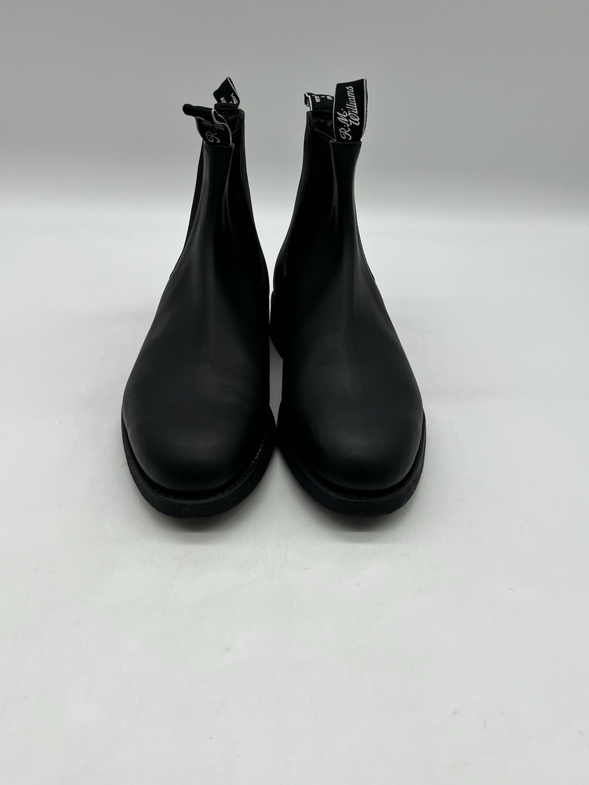 R.M Williams Gardner Men UK Sz 10.5 Sz US 11.5 Black Leather Chelsea Boots Shoes