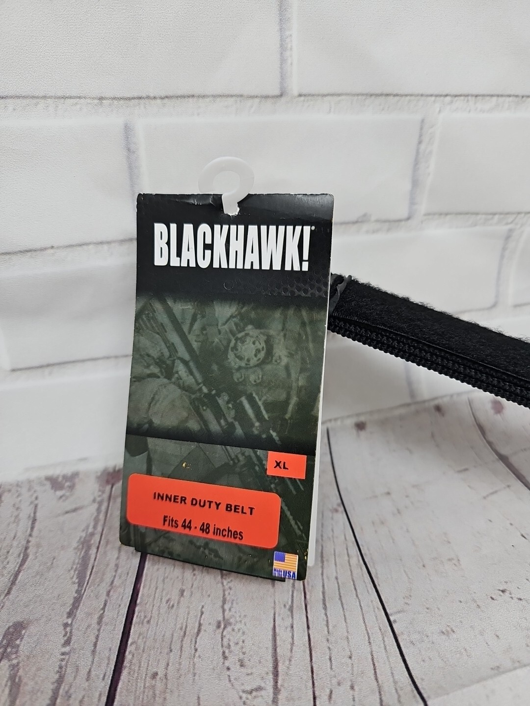 BlackHawk 44B7XLBK Men’s Black Hook/Loop Inner Duty Belt Nylon – XLarge 44″-48″