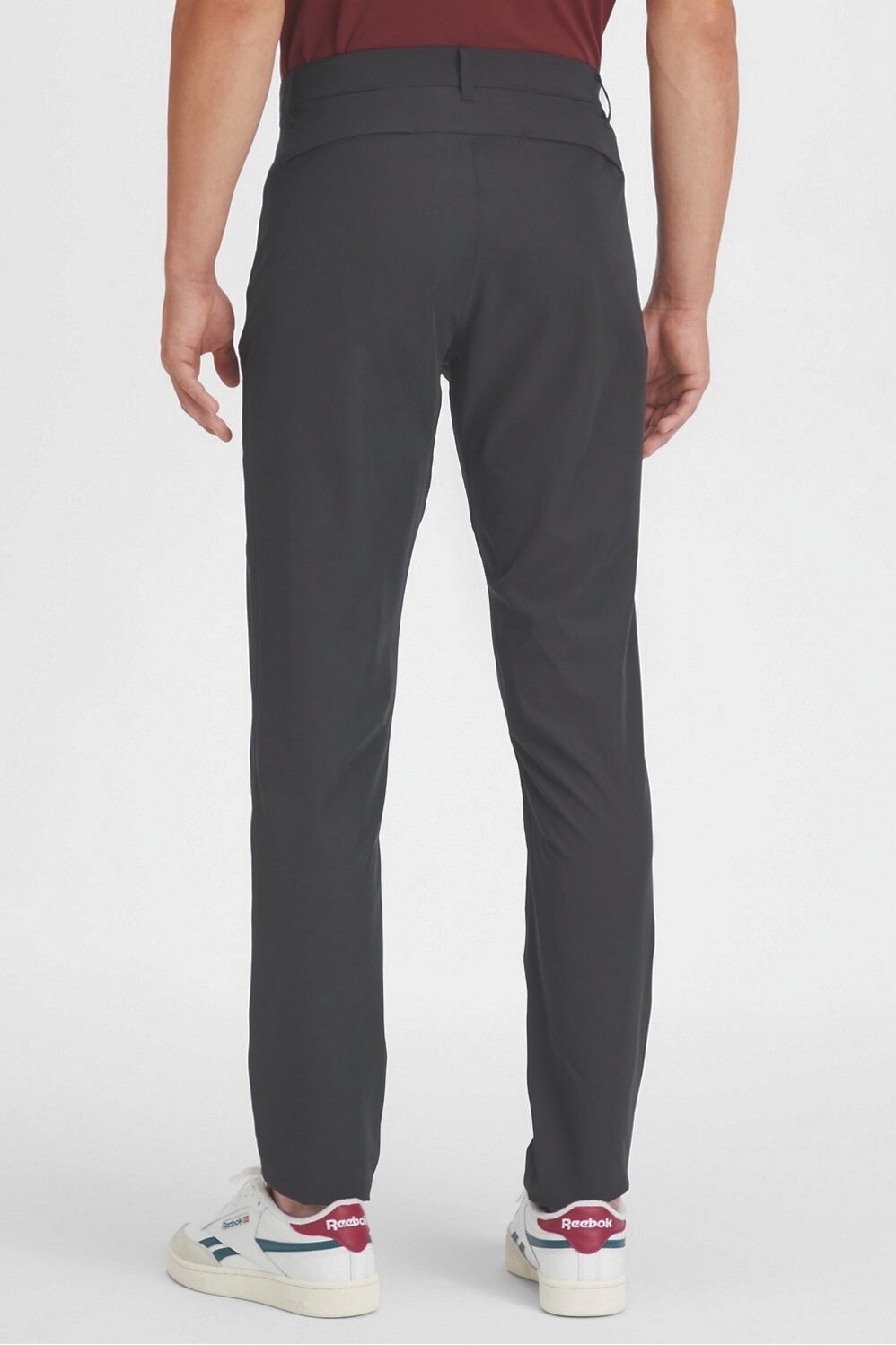 NWT Fabletics Dark Gray The Only Pant Classic Fit Men Size 33×32 (34×30 Actual)