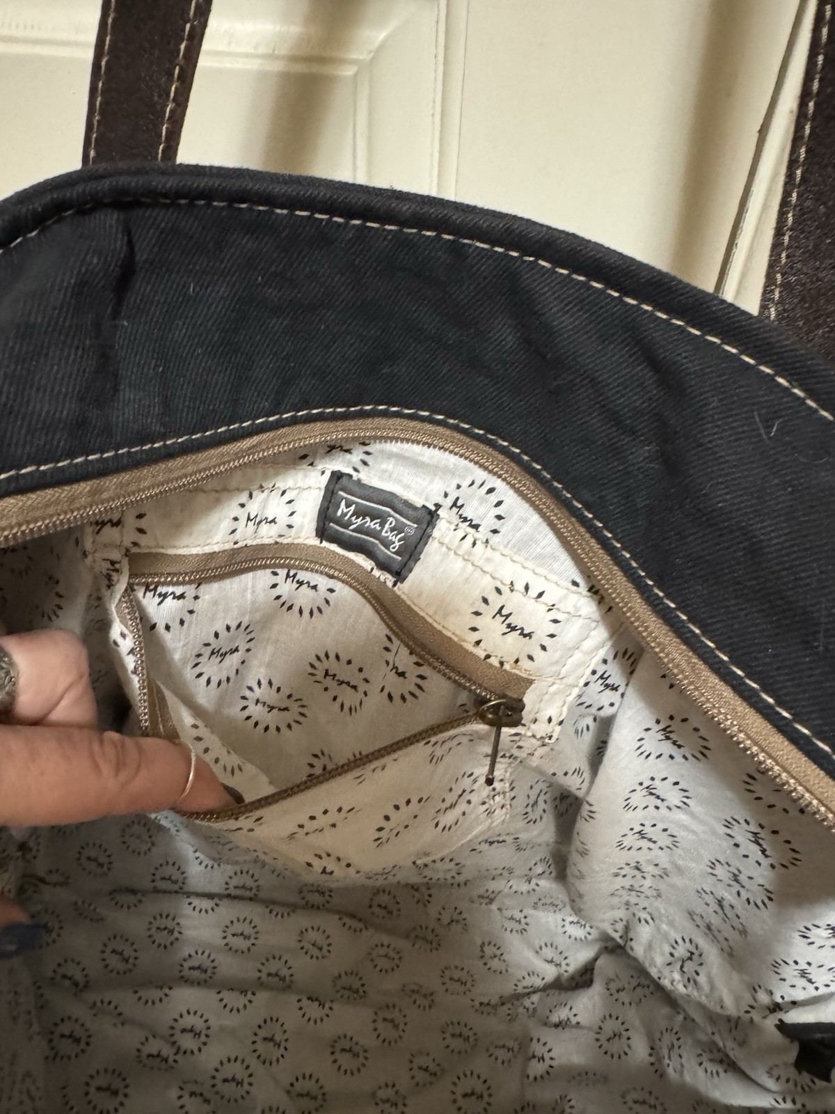 MYRNA Seagrass Weekender Tote – Leather, Hair-On Cowhide, New with Tags