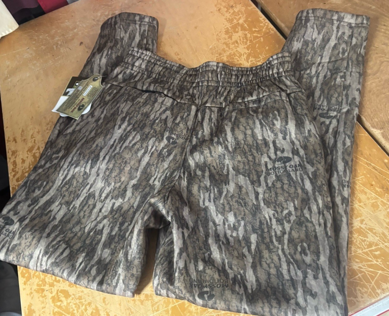 new $80 DRAKE MST Mossy Oak Bottomland Under-wader Jogger Pants Mens S 28-30