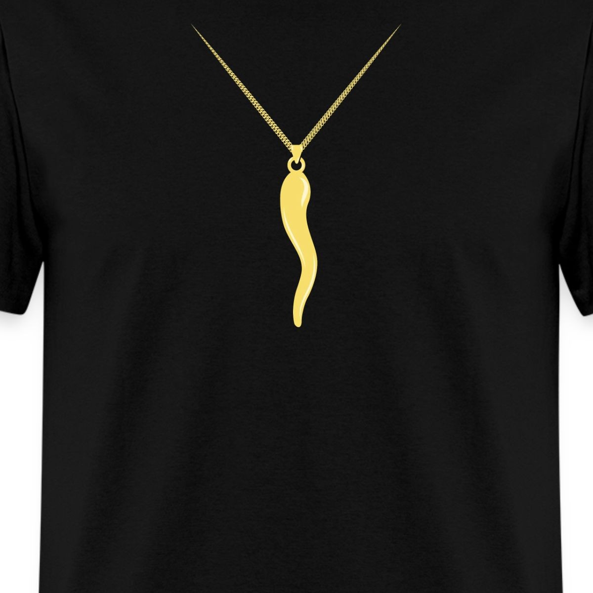 Italian Horn Cornicello Men’s T-Shirt