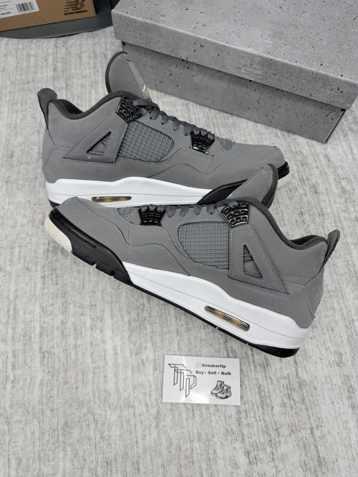 ✅Size 11.5 – Air Jordan 4 Retro Cool Grey 2019 308497-007 ✅