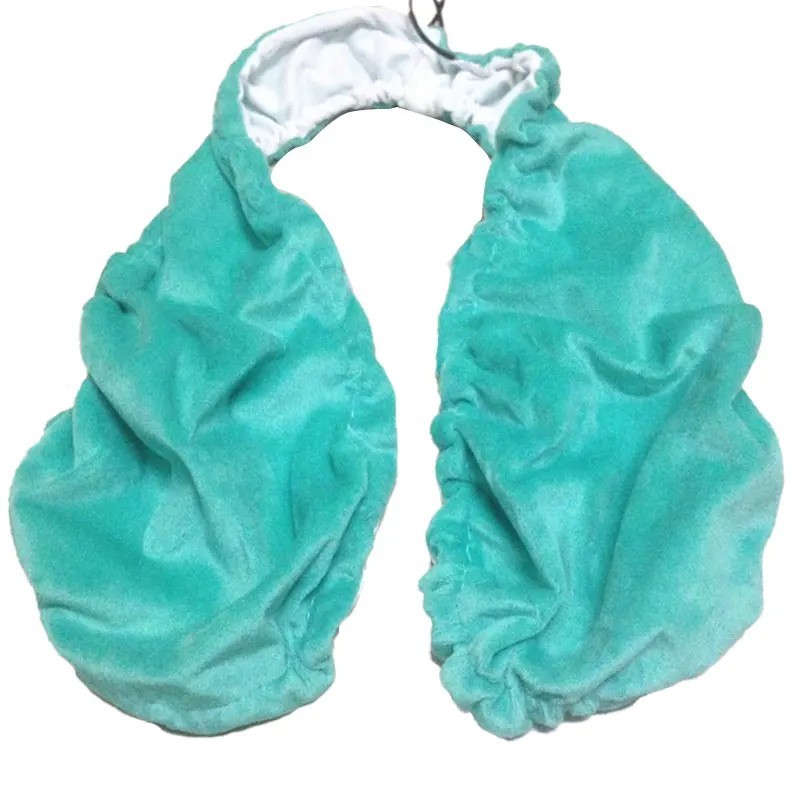Comfortable Tata Towel Bras Crop Top Women Clothing Solid Polyester Velvet Bra