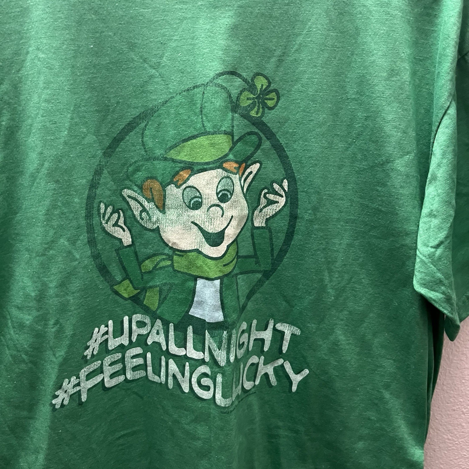Men’s Lucky Charms T-Shirt Up All Night Feeling Lucky