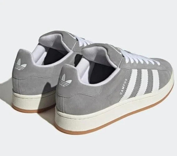 Adidas Campus 00s HQ8707 Skateboarding Low Top Sneakers Grey Mens Shoes | 9.5 US
