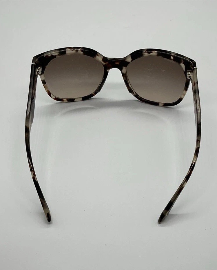 Prada SPR 10R‑F Marble Brown Tortoise Sunglasses 57‑19-140 with Case & Box