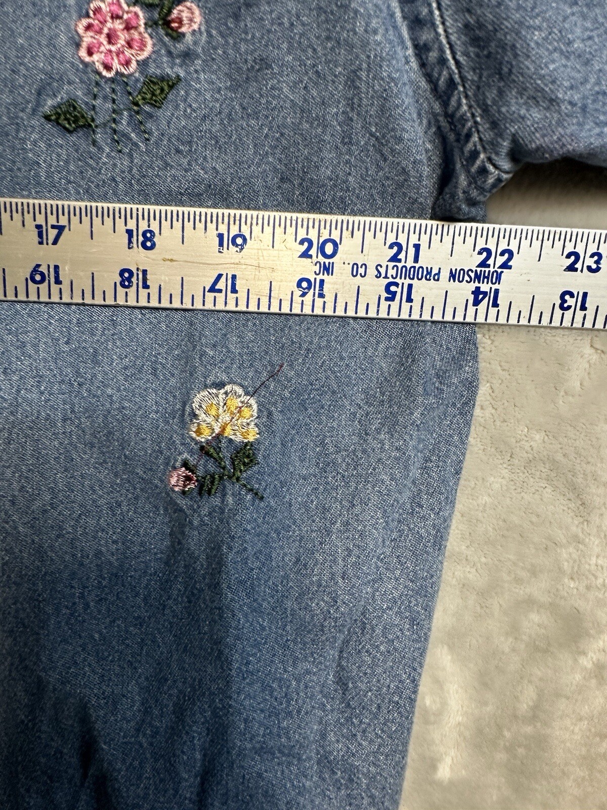 Premier International Denim Blue Jean Jacket Women’s XL Blue Jean Blazer A