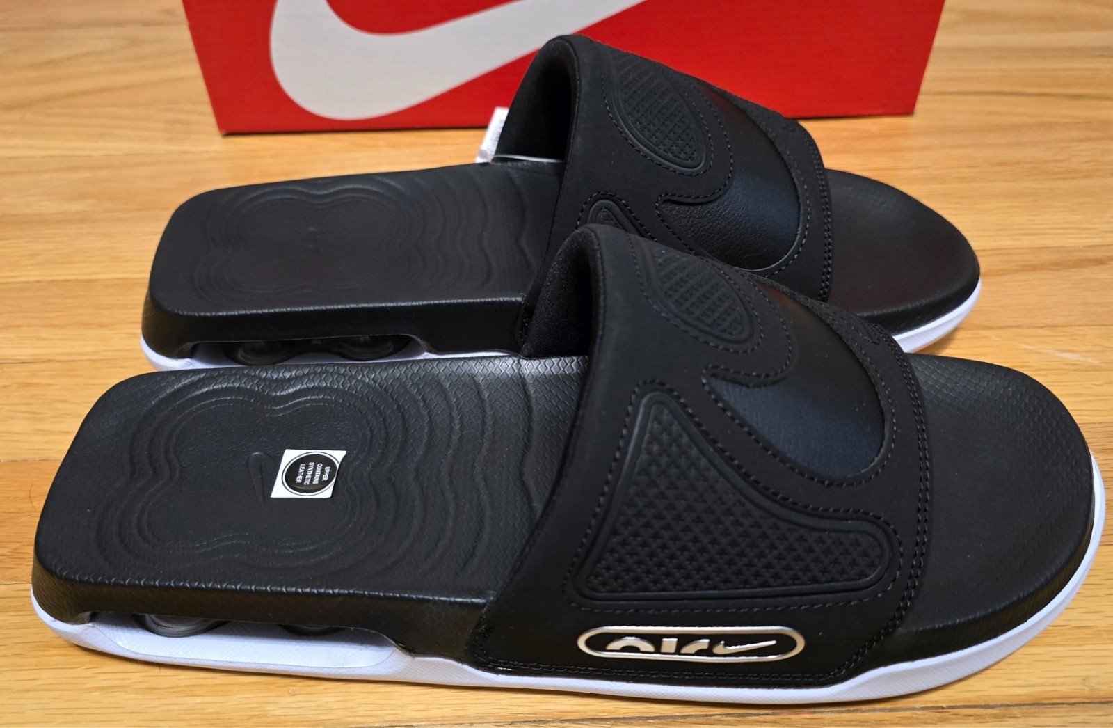 Nike Air Max Cirro Slide ~ Black / White ~ (DC1460-004) Multiple Sizes Available