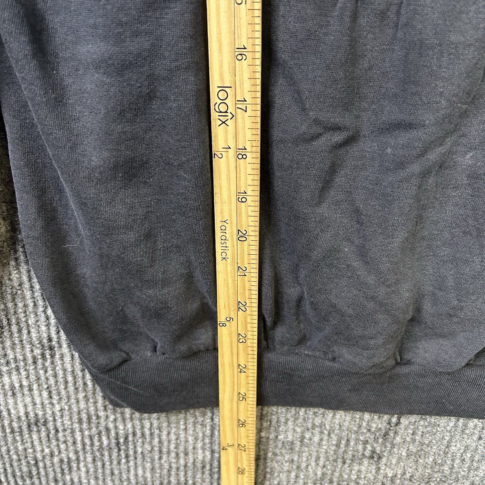 Vintage Holland Sweatshirt Adult Large Embroidered Black