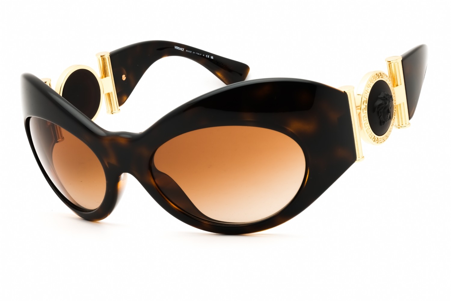 VERSACE VE4462-108-58 Sunglasses Frame Size 58mm 115mm 20mm HAVANA Women