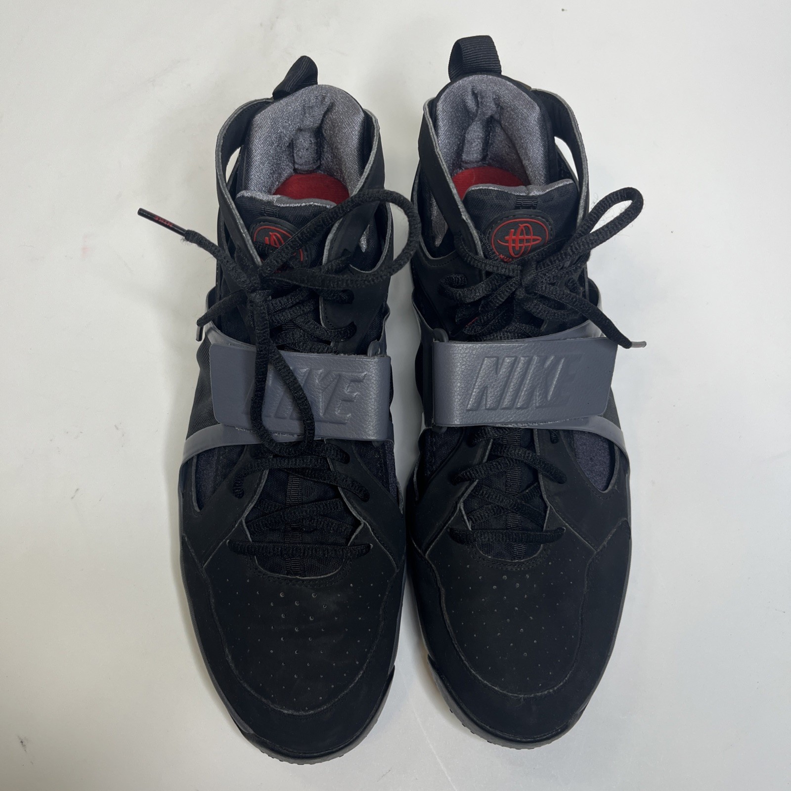 Nike Zoom Huarache TR Mid Men’s 15 Black Dark Gray Training Shoes Rare