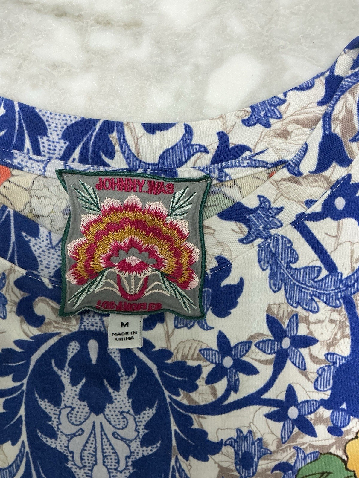 Johnny Was Shellinay Swing T Sz Medium