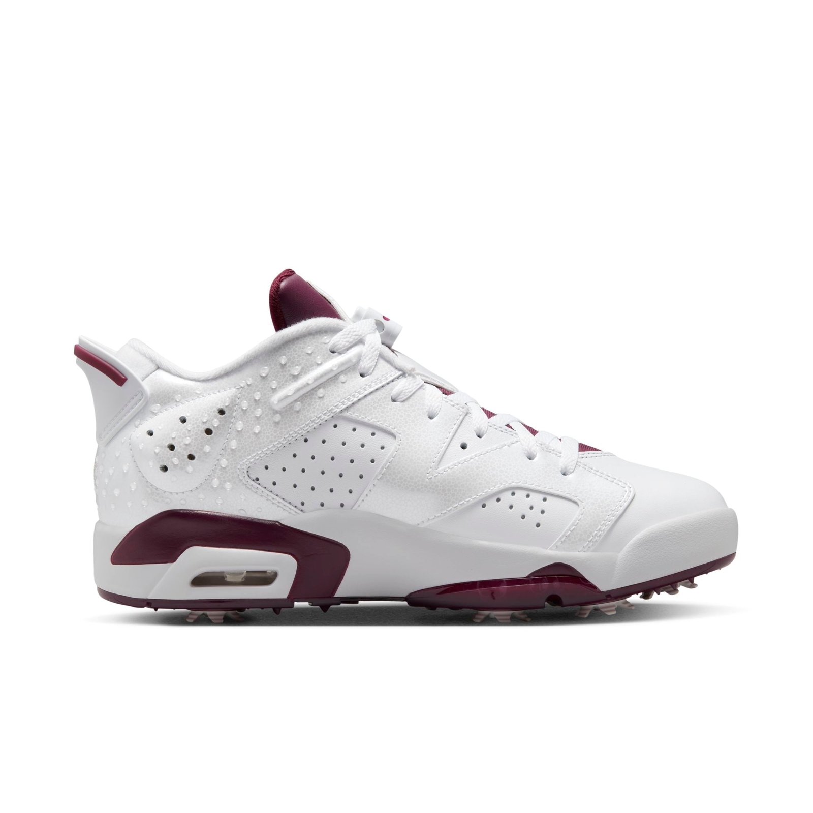 [DV6796-116] Mens Air Jordan RETRO 6 LOW GOLF NRG ‘BORDEAUX’