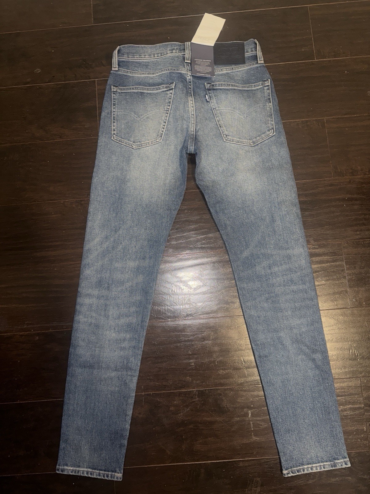 Levi’s Made & Crafted 512 Slim Taper Men’s Japanese Selvedge Denim Jeans Blue