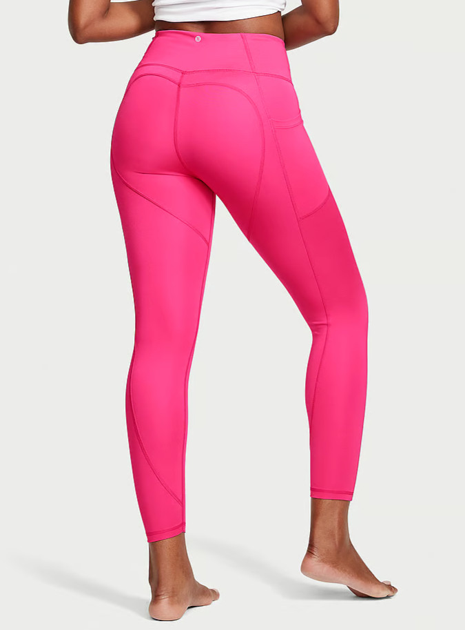Victoria’s Secret Featherweight Max Sports Bra + Leggings Forever Pink 38DD XL