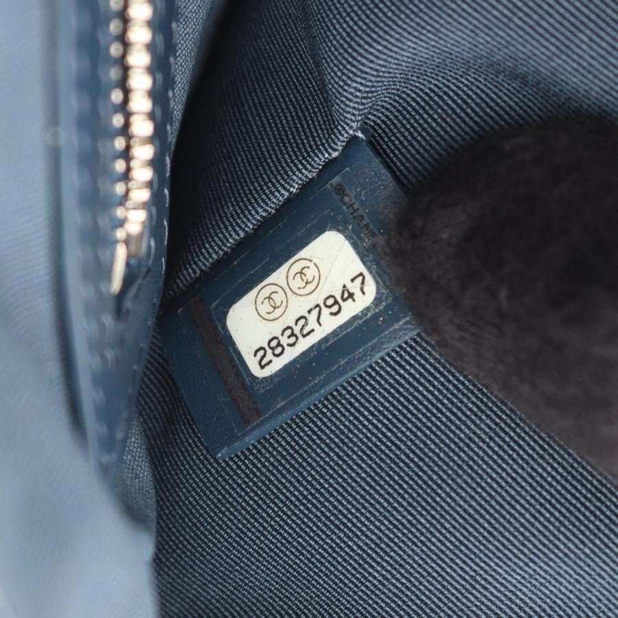 CHANEL Bag: Boy Chanel Grained calfskin Navy W26.5H20D1cm;