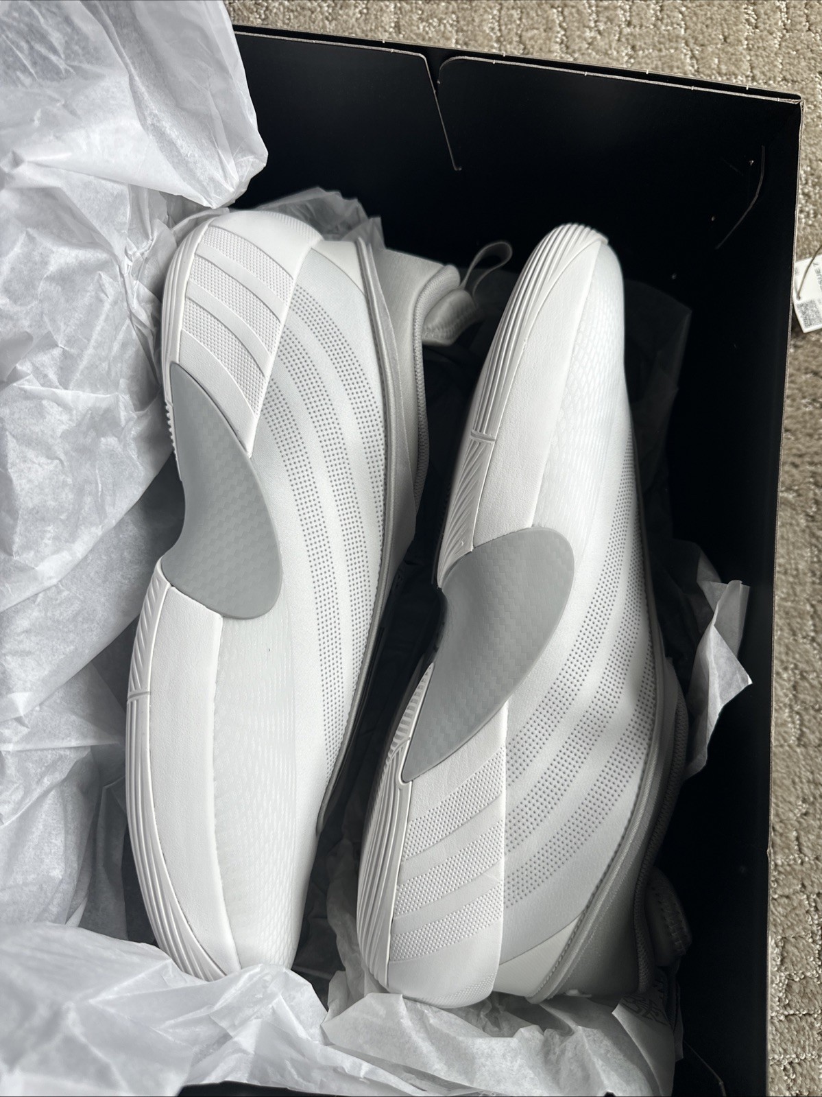 Size 13 – adidas D.O.N. Issue #7 White Grey