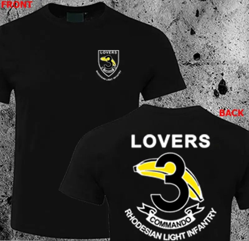 Rli Rhodesia Light Infantry 3 Lovers Tshirt