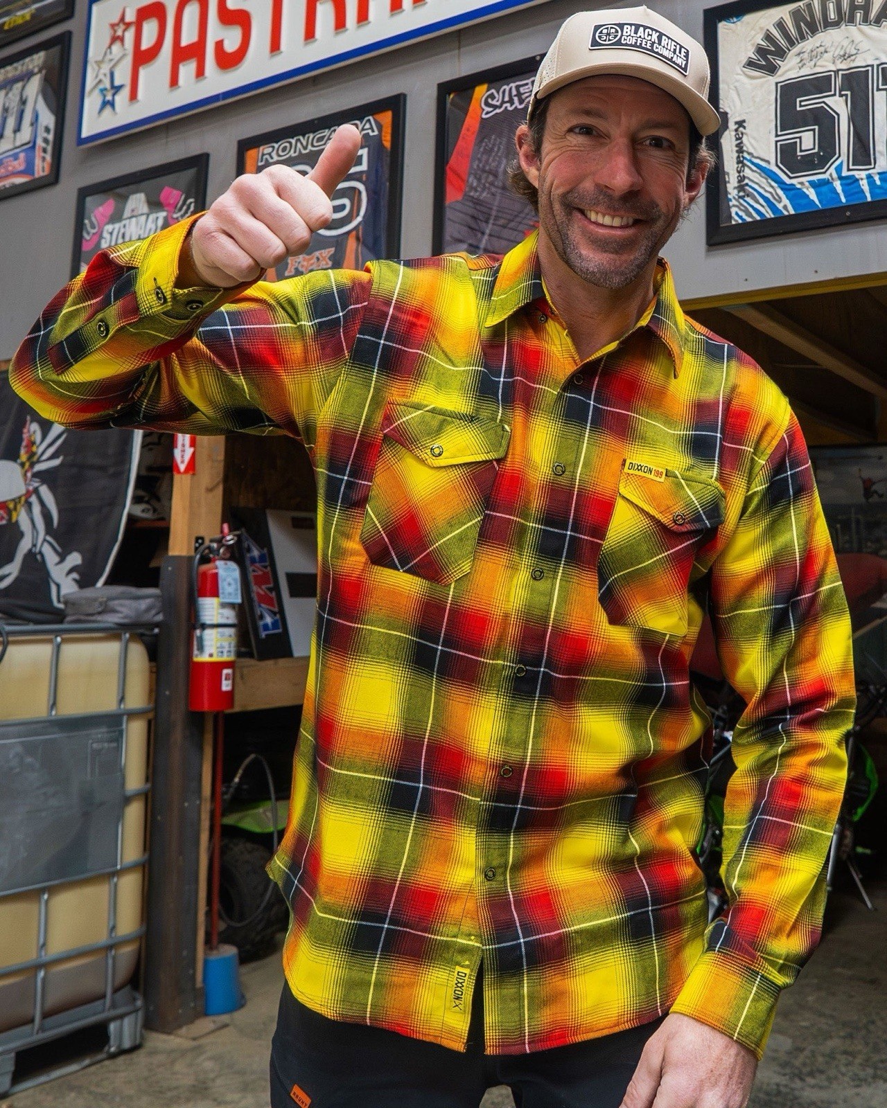 Dixxon Flannel Co. “Travis Pastrana 2.0” Long Sleeve Shirt Men’s Size: Large